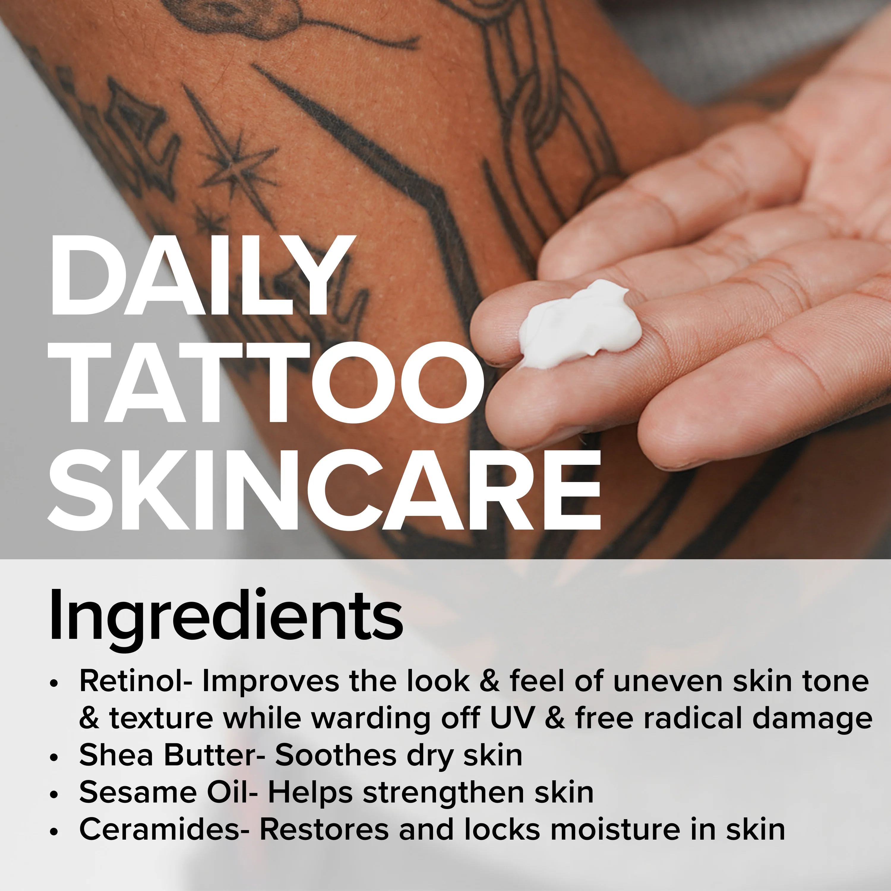 Daily Tattoo Lotion Tube - Image 7
